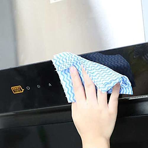 50 Pieces of Lazy Daily Necessities Scouring Pad Rolls Disposable Cloth Towels Kitchen Cleaning Tools Dish Towel Disposable Cleaning Towels Dish Towels for Kitchen